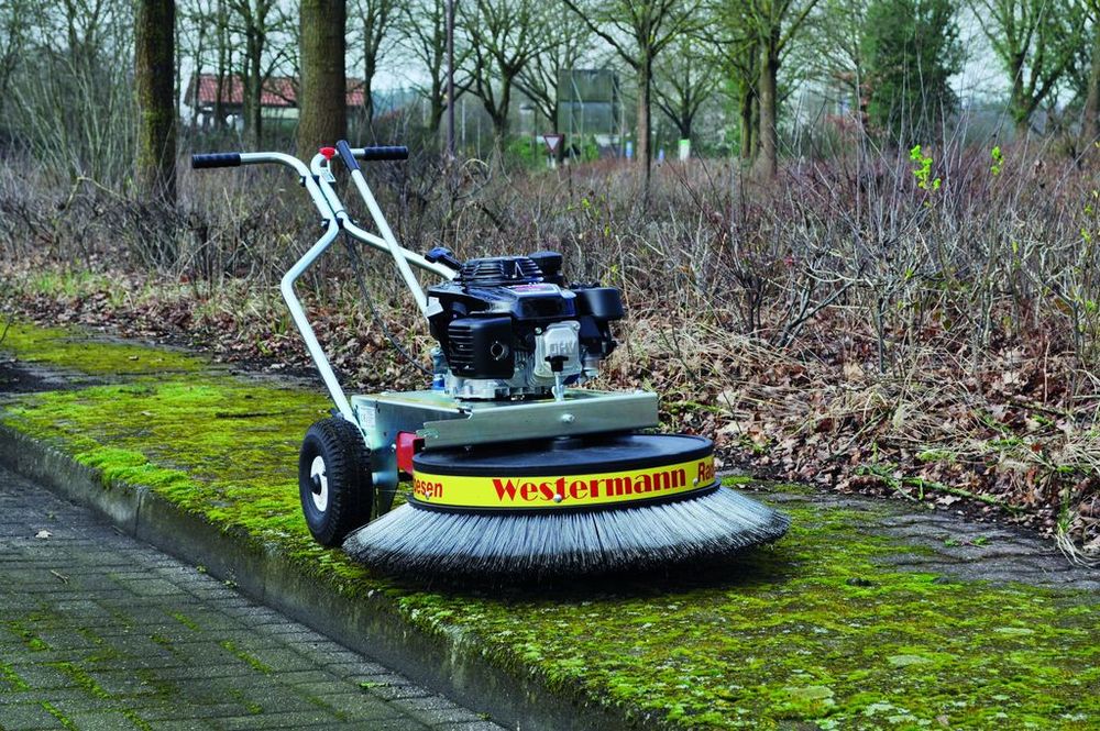 Lawn moss removal machine online